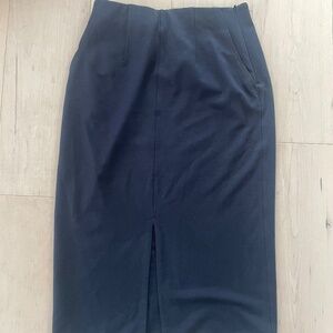 Kit + Ace Navy Pencil Skirt